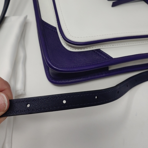 Coach White and Purple Women's Bag - Picture 4 of 10